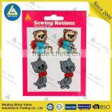 Customized Cheap Embroidered Iron-on Patches for Clothes/bags/cloth Toys/DIY Use thumbnail-5