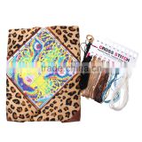 Multicolor Leopard Print Pattern Hand Embroidery Diy Cross Stitch Sets Beautiful thumbnail-2