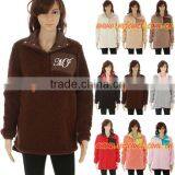 FACTORY Wholesale Monogrammed Fleece Pullover thumbnail-4