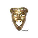 Brass Face Mask India Carving Art thumbnail-1