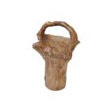 2014 Newly Natural Hand-made Carved Wooden Medium Tall Root Baskets