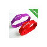 RFID Silicone Wristband / Identification Bracelet Waterproof