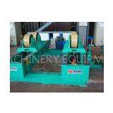 Blue / Green Steel Vessel Fit up Rotator / Welding Turning Rolls With Polyurethane Wheel