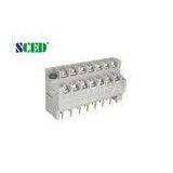 300V 15A PCB Barrier Terminal Block , Wiring Terminal Connectors