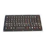 Customized Super Slim Indestructible Keyboard With 81 Key Durable IP65 Waterproof