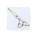 Twin Hole Stainless Steel 5.5 Hair Cutting Scissors For Straight Hair thumbnail-1
