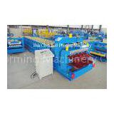 High Frequency Double Layer Glazed Tile Roll Forming Machine With 15/21 Rows