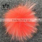Colorful Beautiful Keyring Fur Pompon Ball Accessories Keychain thumbnail-2