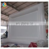 Heat sealed Inflatable Screen , White advertising Inflatable Screen for sale