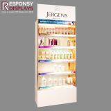 Многофункциональный на заказный пятиярусный полочный косметический витринный шкаф из композитного материала thumbnail-1