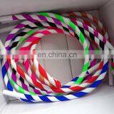 Fully Washable Classic Popular Rainbow Chunky Long Lasting Lounge Style Mini Flex Reusable Healthy Hygiene Silicon Hookah Hoses thumbnail-5