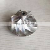 GTA15-25 41.55/56.03 мм 6+6 лопастей 737689-0002 турбо фрезерование/алюминий 2618/массивное колесо компрессора для 769708 thumbnail-3