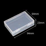 94x64x23mm Weisheng Playing Cards PP Storage Cases Transparent Plastic Box One Deck Playing Cards Packing Case thumbnail-2