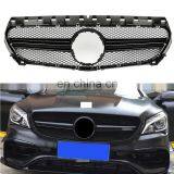 Front Black Grille Grill Fit 2013-15 For Mercedes-Benz W117 CLA200/250 CLA45 AMG thumbnail-1