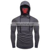 Customized Winter Men's Personalized Mask Sweater Skull Print Oversized Long Sleeve Pullover Hoodies thumbnail-3