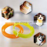 Wholesale Eco-Friendly Adjustable Anti-Mosquito Day Glo Neoprene Anti-Flea Safety Silicon Pet Cat Dog Flea Collar For Dogs thumbnail-1