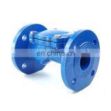 DN200 BS AWWA Ductile Iron Rubber Checking Valve thumbnail-5