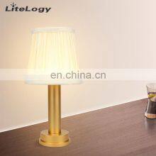 Wholesale Fabric Lampshade Reading Desk Light Order Table Lamp