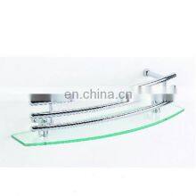 Bathroom Wall Mounted Low Price Shower Glass Shelf thumbnail-1