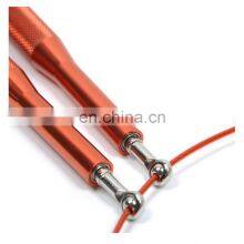 Factory Wholesal Bearing Jump Rope Excercise Fitness Workout Light Steel Wire Skipping Ropes Metal Speed Gym Training thumbnail-3