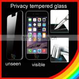 privacy premuim tempered glass screen protector for iphone6 anti-peep