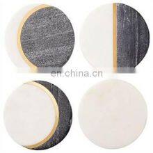 подставка для стаканов с дизайном «Мраморный месяц»