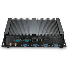 Partaker I4 Industrial Mini PC With 6 COM 2 HDMI 2 Lan Black Color Intel i3 4005u 4010u i5 4200u i7 4500u Processor thumbnail-5