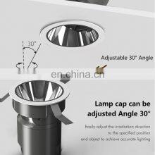 ALLWAY New Product Three Color Temperature Adjustable Cct Cob 5w 7w 12w 20w Spot Light Led Spotlight thumbnail-4