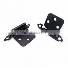 1 Pair Oil Rubbed Bronze Modern Cabinet Kitchen Hinge Inset Cabinet Door Hinge Self-Closing thumbnail-3