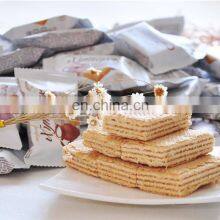 Aligner Feeder Flow Pack Machine for Automatic Feeding and Wrapping Waffle Biscuit Chocolate Foil Packing Wrap Machine thumbnail-3
