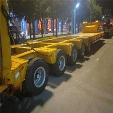 Heavy Duty Low Platform Crawling All Over the Ground Wire Axle Semi-trailer thumbnail-4