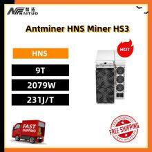 Brand New Antminer HNS Miner HS3 9T 2079W 231J/T HNS Blake2B+SHA3 Air-cooling Miner