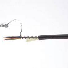 2-12 Cores Single Mode SM G657A Tight Buffered Cables TPU PUR Jacket Armored Outdoor Cable thumbnail-2