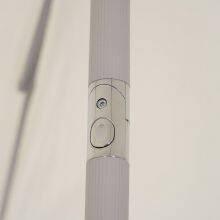 Patio Parasol, Outdoor Beach Umbrella, Square Fiberglass Parasol, Terrace Umbrella thumbnail-4