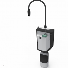 Handheld Pump Type C10F Natural Gas Pipeline Route Leakage Inspection Portable TDLAS Laser Methane Leak Detector thumbnail-2