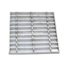 Hot-dip Galvanized Steel Grating for Ground Surfaces and Trenches, Serrated Surface Grating Bars thumbnail-2