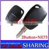 Renault Vivaro Movano Kangoo Master Trafic Intersta Primastar 2 Button Remote Key ID46 Chip thumbnail-1