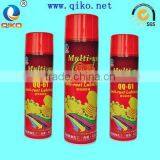 550ml Multi-purpose Lubricating oil /slushing compound Silicone spray QQ-61