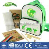 Eco Stationery Set Backpack School Bag thumbnail-3