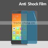 Blue TPU Shock Proof Screen Film for Redmi 2 Anti Explosion Screen Cover Guard