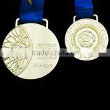 18k Gold Miraculous Medal Virgin Mary Madonna Made in Italy,gold Medal Popcorn thumbnail-1