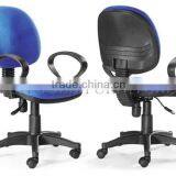 Fabric Chair With Wheels Plastic Chair Blue Executive Office Chair(SZ-OC017) thumbnail-3