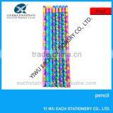 HB 7 Inch Heat Transfer Wooden Pencil With Eraser Top thumbnail-1
