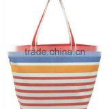 2015 Best Sell Customized Striped Beach Bag