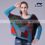 Custom Fashion Women Wool Knitted Sweater for Wholesale