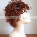 Unproceesed Brazilian Human Hair Full Lace Wig Curly Full Cuticle Human Hair Wig thumbnail-6