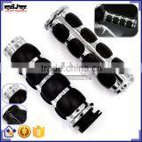 HB-022 22mm 7/8'' Black Chopper Motorcycle Handlebar thumbnail-1