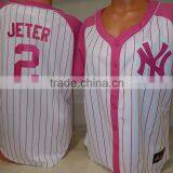 Baseball Jersey Promotional Pinstripes for Men Wholesale Vintage Clothing ,Customized Baseball Jersey Promotional Pinstripes thumbnail-5