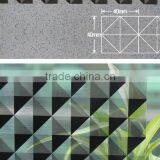 Decorative Gradation Black Prism Self Adhesive Glass PET Film thumbnail-3