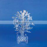 Clear Acrylic Snowing Christmas Tree Decoration